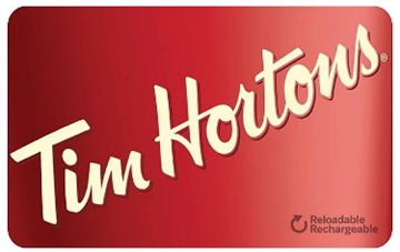 Tim Hortons $10 Gift Card