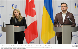 加拿大下令撤离驻乌克兰外交官家属