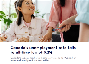 好消息！加拿大官宣取消部分移民职业限制！新移民就业率4月再创新高！