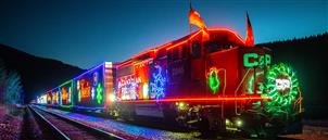 这个周末没事做？ 来参观一下每年一度的特色圣诞火车吧！