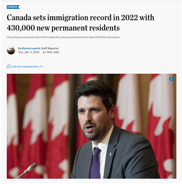 疫情后的移民潮，加拿大人口破4000万，房价或暴涨！