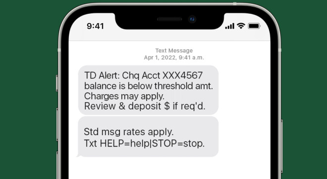 TD Alerts: Threshold Alerts & Overlimit Notifications