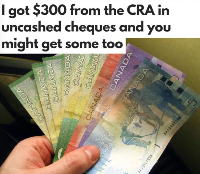 快查账户！CRA提醒大家领钱：总计亿
