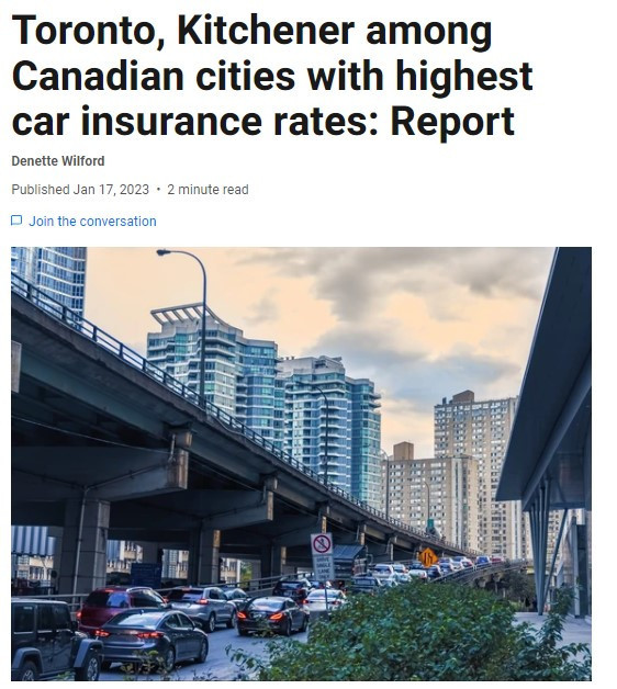 全加拿大汽车保险费最低的是她：每个月只32元
