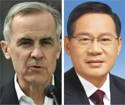 强烈信号！卡尼和李强同意加强加拿大和中国沟通